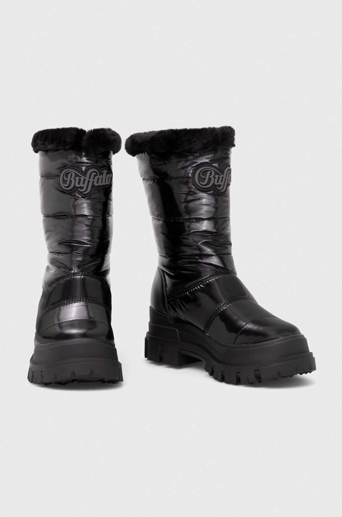 Μπότες χιονιού Buffalo Aspha Snow 1622330.BLK μαύρο AW23
