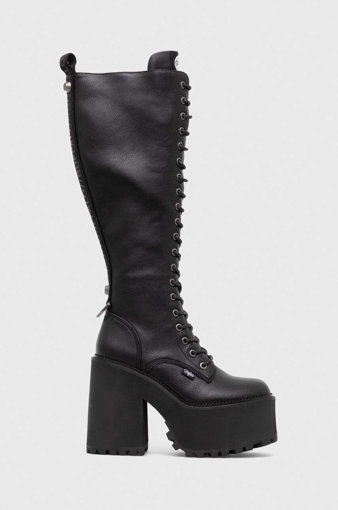 Buffalo Ботуши Buffalo Killah Lace Up Hi черен 1622377.BLK