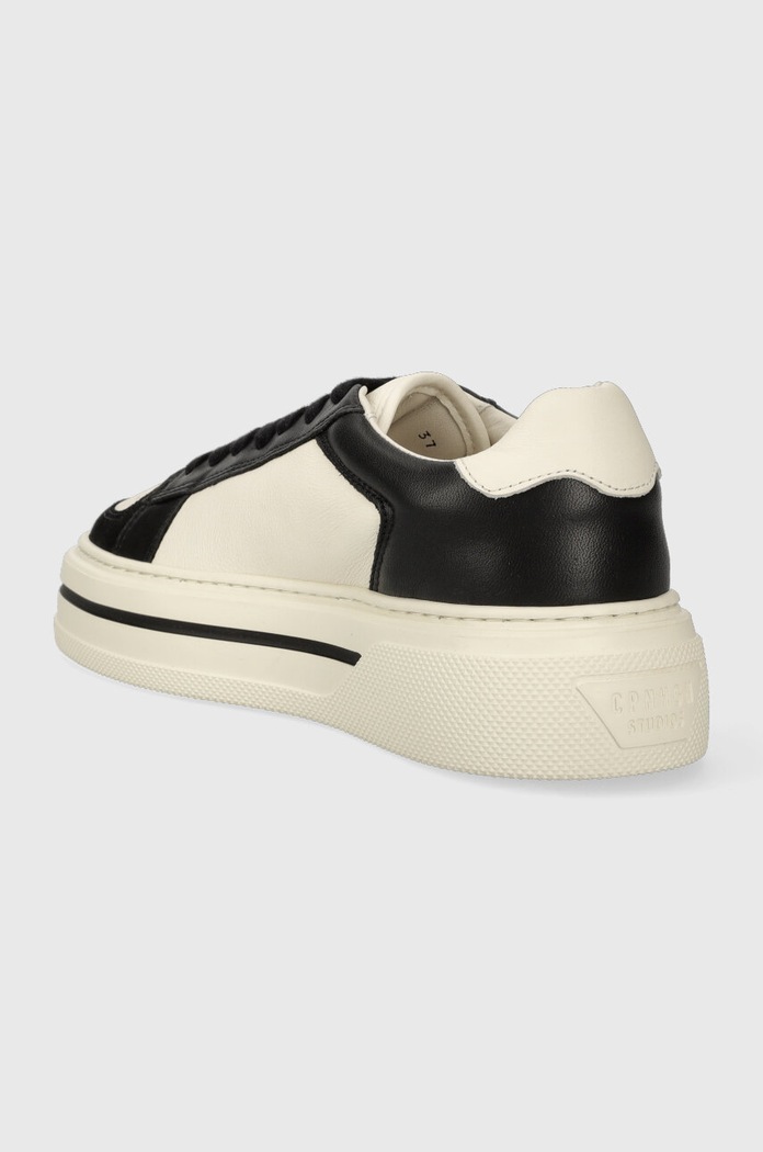 Boty Kožené sneakers boty Copenhagen Leather mix CPH181 černá