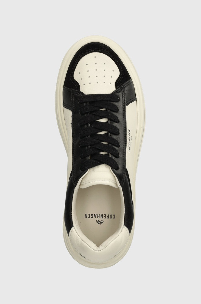 Kožené sneakers boty Copenhagen Leather mix černá CPH181