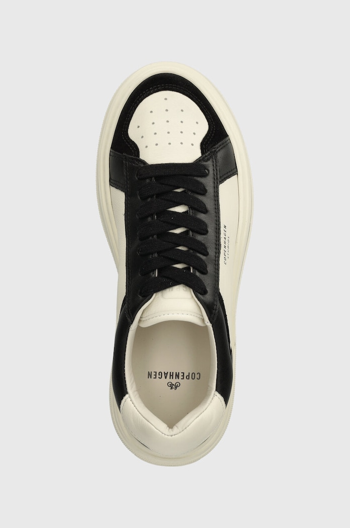 Kožené sneakers boty Copenhagen Leather mix černá CPH181