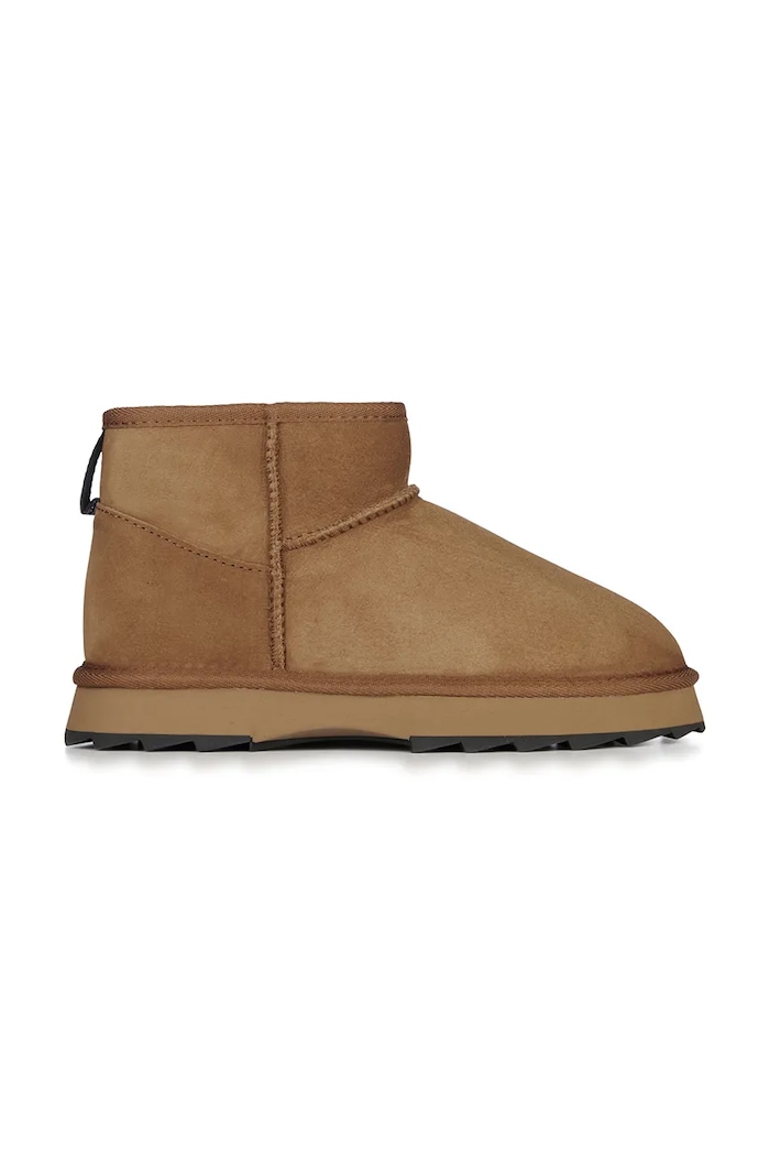Emu Australia velúr hócipő Sharky micro velúr bőr barna W12548.CHEB