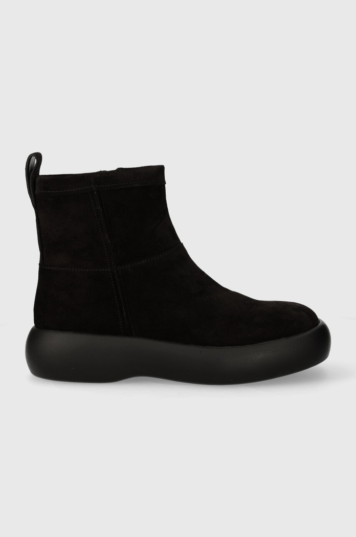 Semišové boty Vagabond Shoemakers JANICK semišová kůže černá 5695.040.20