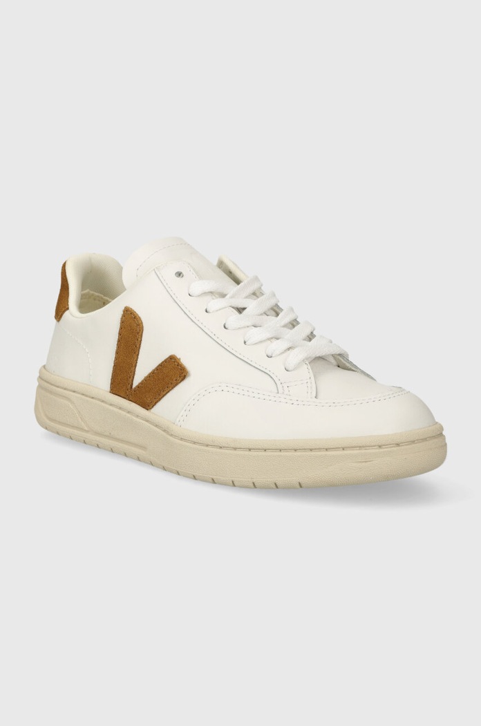 Δερμάτινα sneakers VejaV-12 XD0202322A λευκό AW23