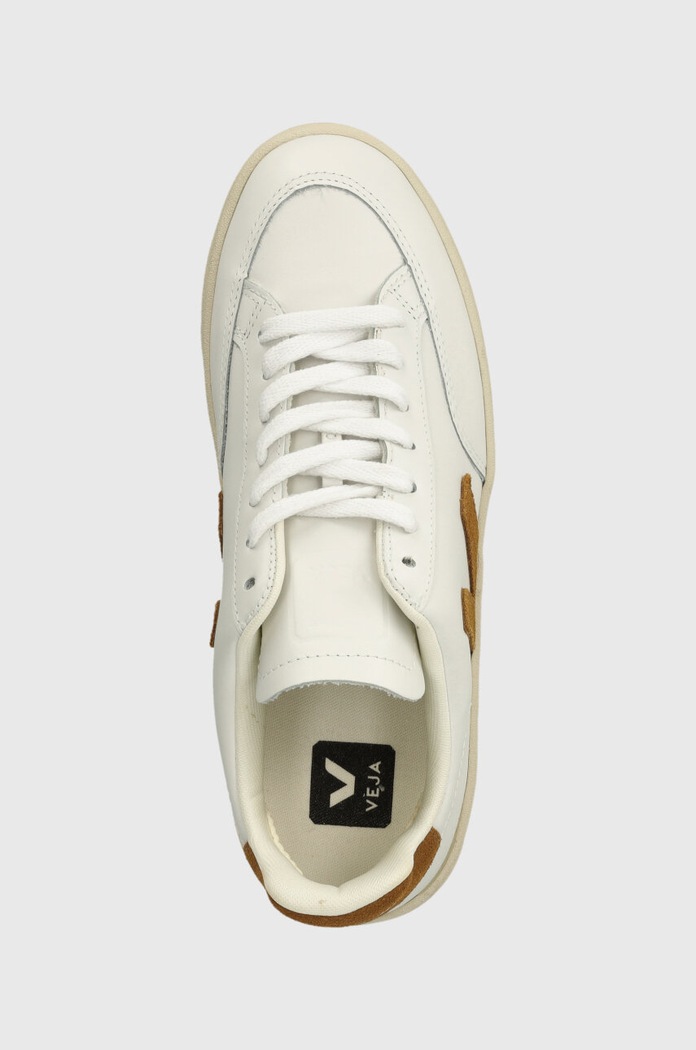 Δερμάτινα sneakers VejaV-12 λευκό XD0202322A