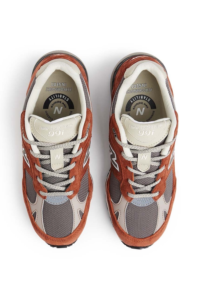 Tenisky New Balance W991PTY Made in UK W991PTY hnědá