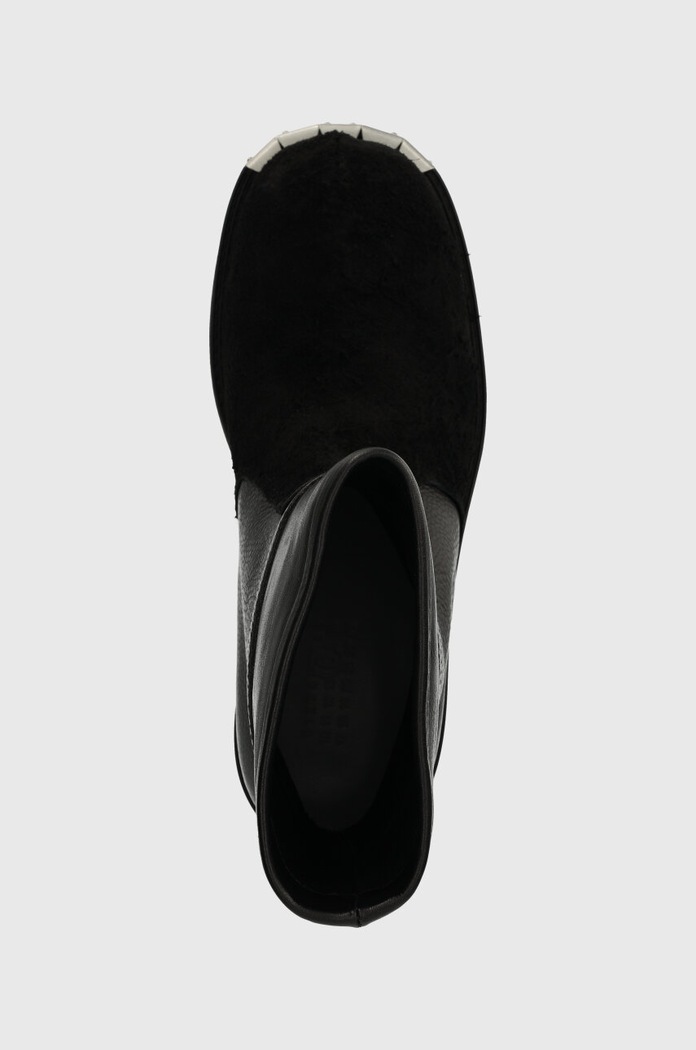 MM6 Maison Margiela leather ankle boots Ankle Boot black S66WU0114