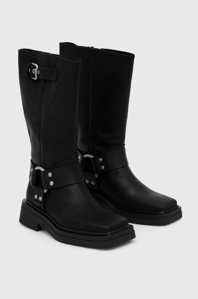 Vagabond Shoemakers kozaki skórzane 5452.209.21 czarny AW24