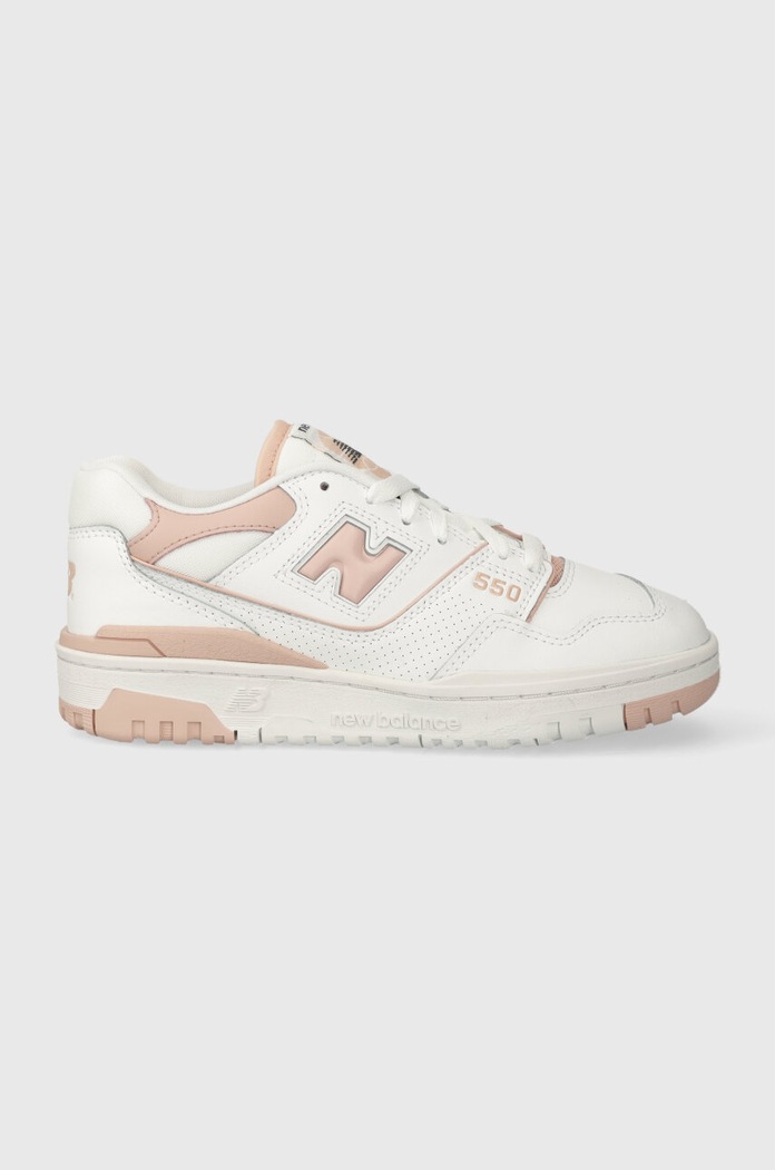 Кожени маратонки New Balance 550 BBW550BP гладка кожа бял BBW550BP