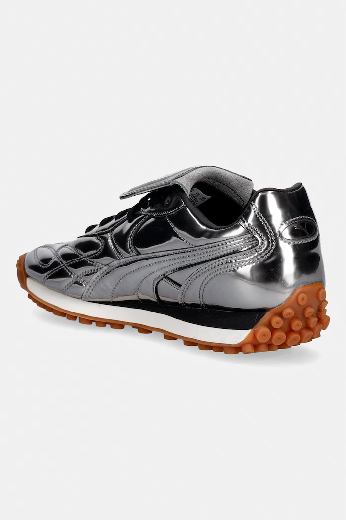 Shoes Puma FENTY X PUMA Sneakers Women's leather 398671 silver