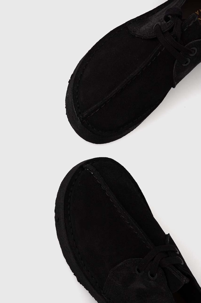 ClarksOriginals scarpe in camoscio Trek Wedge nero 26174019