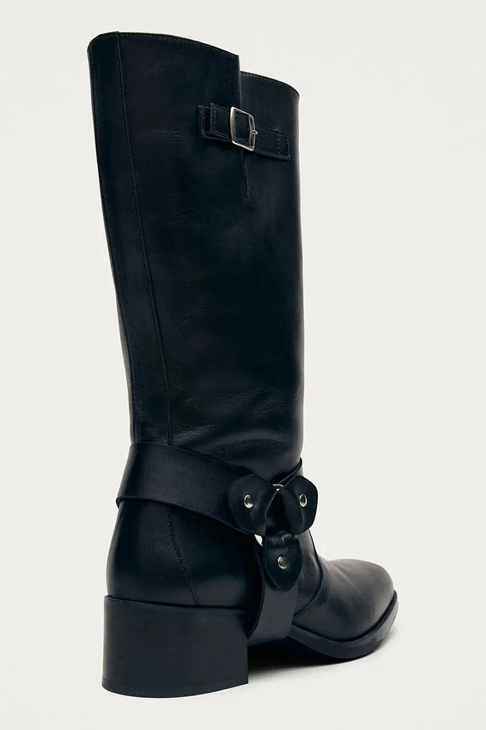 Alohas kozaki skórzane Rocky S100368.01 czarny AW23