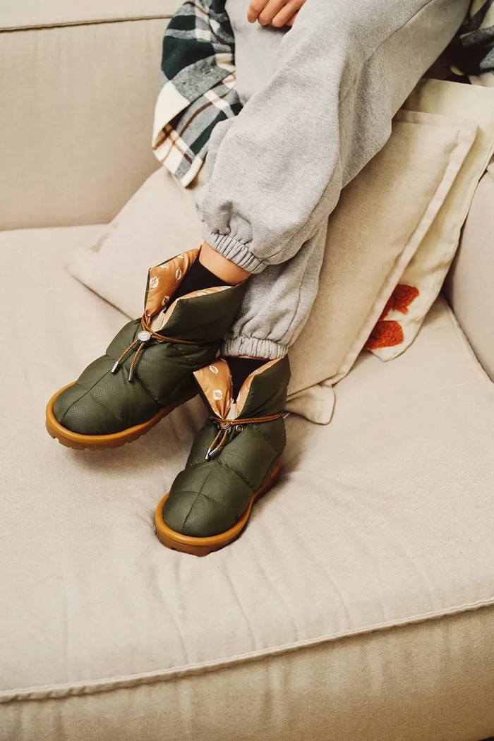 Μπότες χιονιού Flufie Classic S01.KHAKI