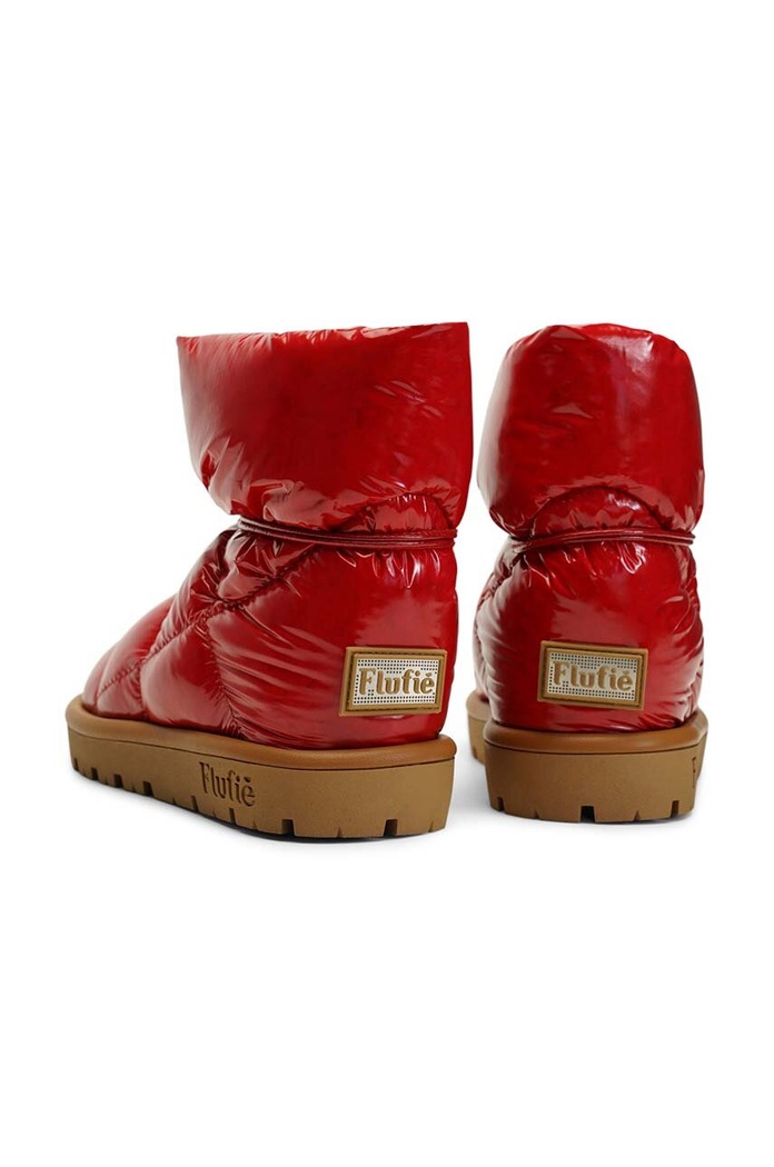 Boty Flufie Sněhule Flufie Shiny S03.RED červená