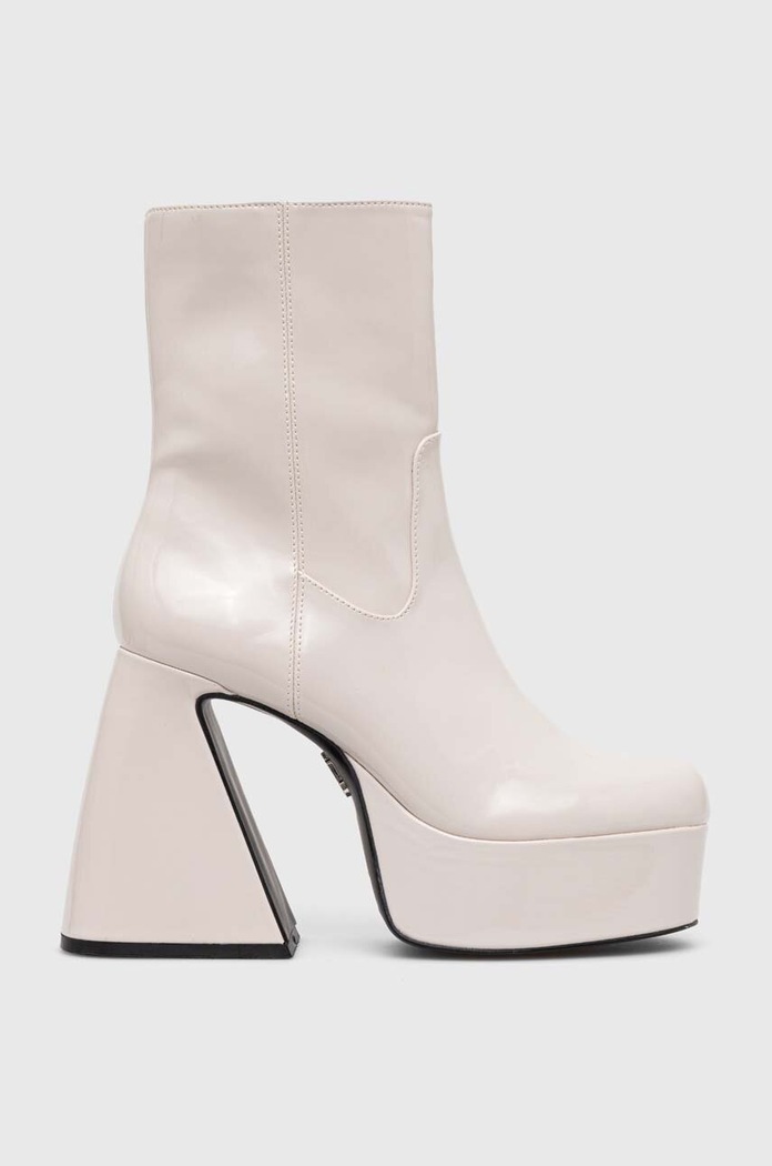 Steve Madden botki Profuse słupek beżowy SM11002324.288