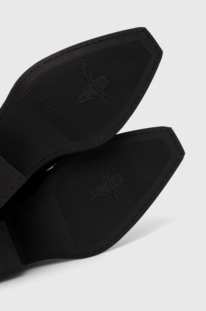 Steve Madden kowbojki skórzane Wishley SM11003071.017 czarny