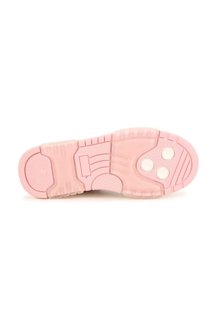 Karl Lagerfeld sneakersy skórzane dziecięce Z19120.36.39 różowy