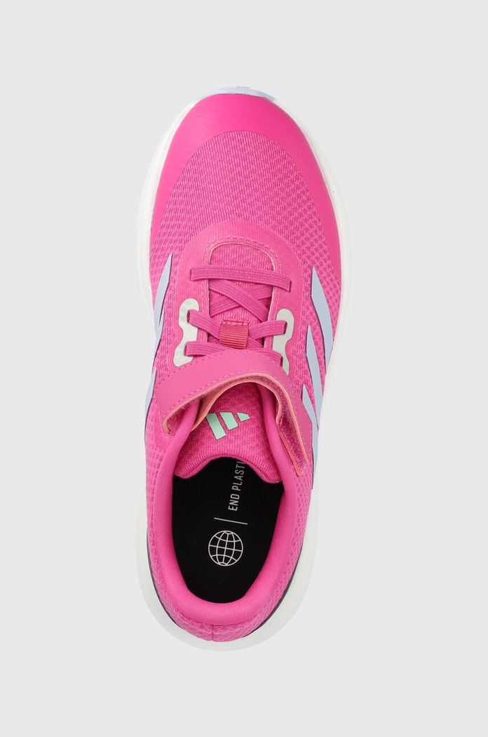adidas sneakersy dziecięce RUNFALCON 3. EL K różowy HP5874