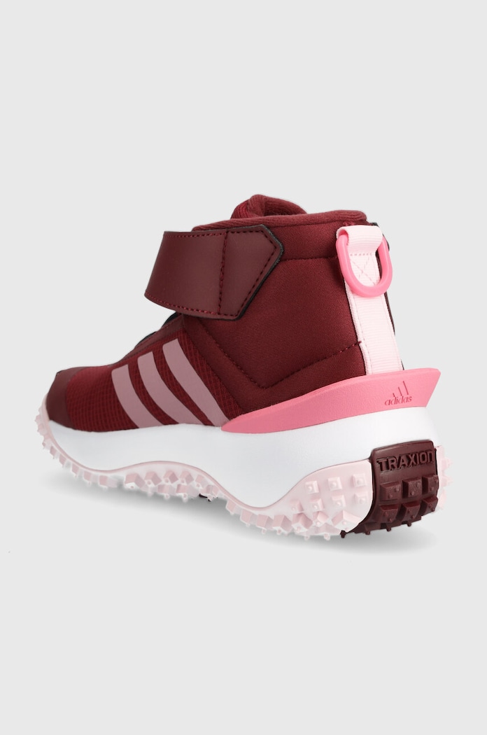 Девочка Детские ботинки adidas FORTATRAIL EL K IG7267 бордо