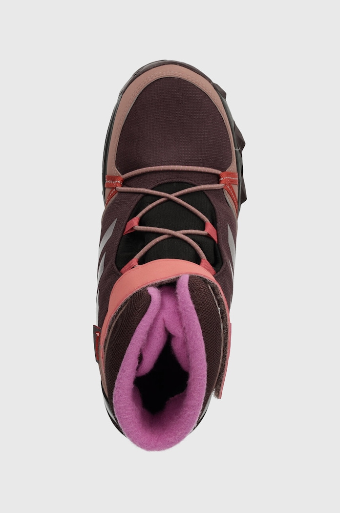 Dětské boty adidas TERREX TERREX SNOW CF R.RD fialová IF7497