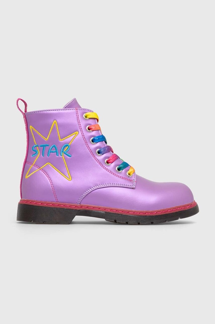 Agatha Ruiz de la Prada botki dziecięce 231961 fioletowy AW23