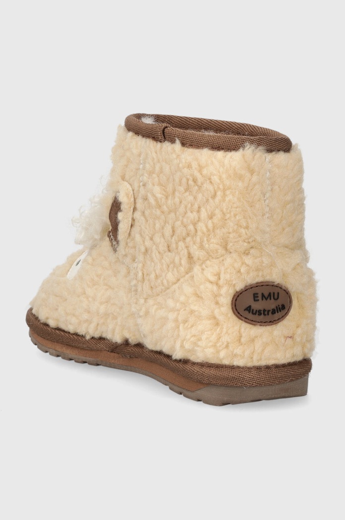 Emu Australia buty zimowe dziecięce Llama Mini K12338.Llama.Mini beżowy