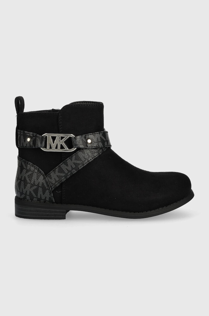 Dětské boty Michael Kors imitace semiše černá MK100779