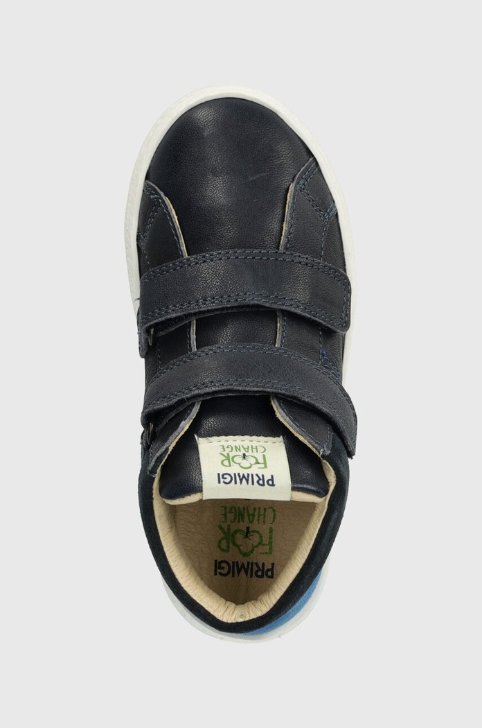 Παιδικά δερμάτινα sneakers Primigi μπλε 4935000.24.29