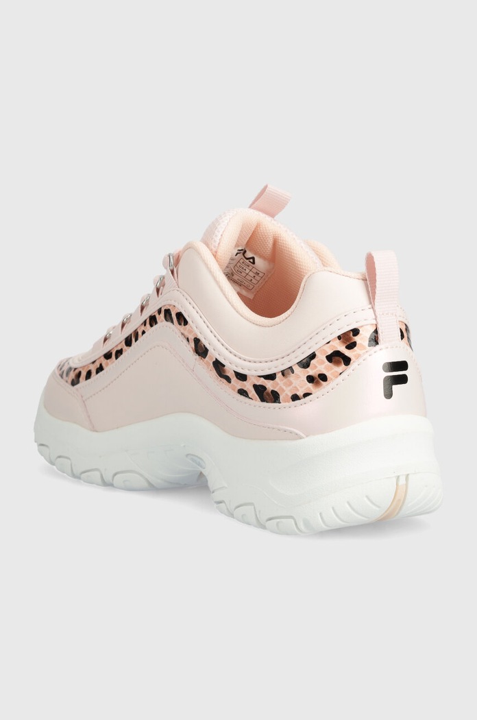 DÍVKA Dětské sneakers boty Fila STRADA A FFT0088 růžová