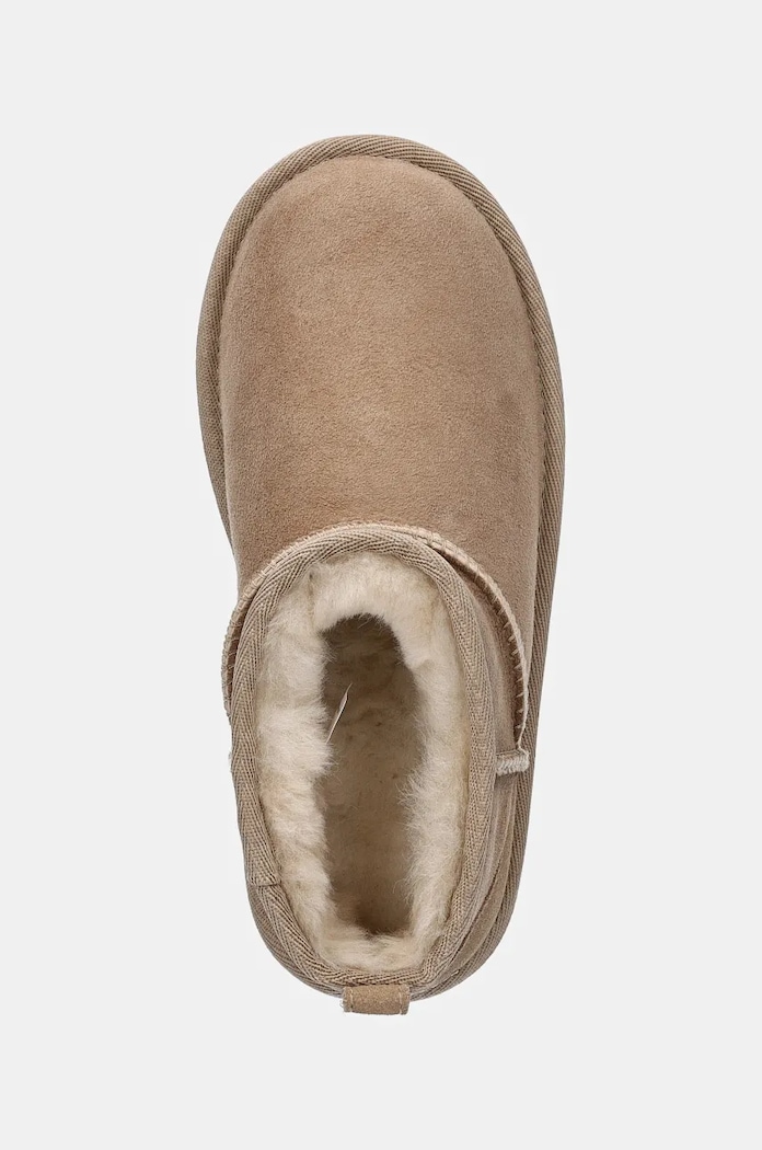 UGG stivali da neve bambini KIDS CLASSIC ULTRA MINI beige 1130750K.G