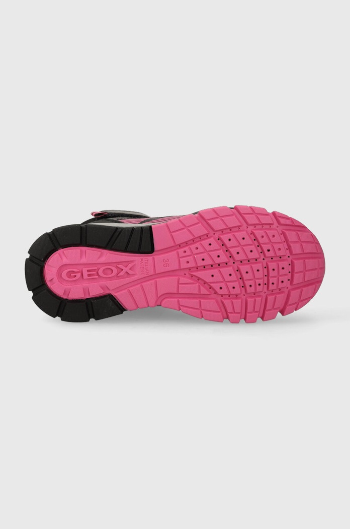 Dětské polobotky Geox J36LHA.0FUME.36.39 šedá