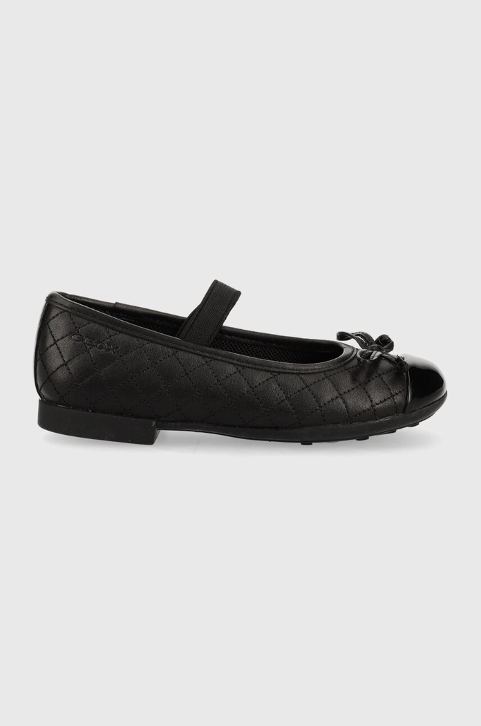 Geox gyerek balerina nappa bőr fekete J5455B.08502.26.28