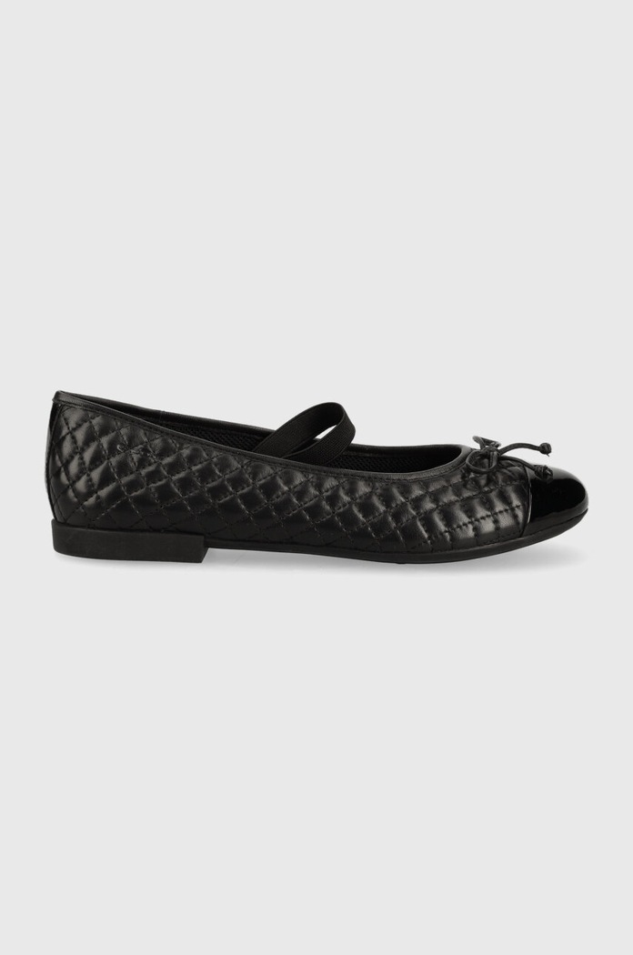 Geox gyerek balerina nappa bőr fekete J5455B.08502.29.34