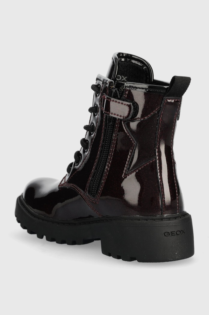 Lány Geox gyerek bakancs J9420G.000KC.28.35 burgundia