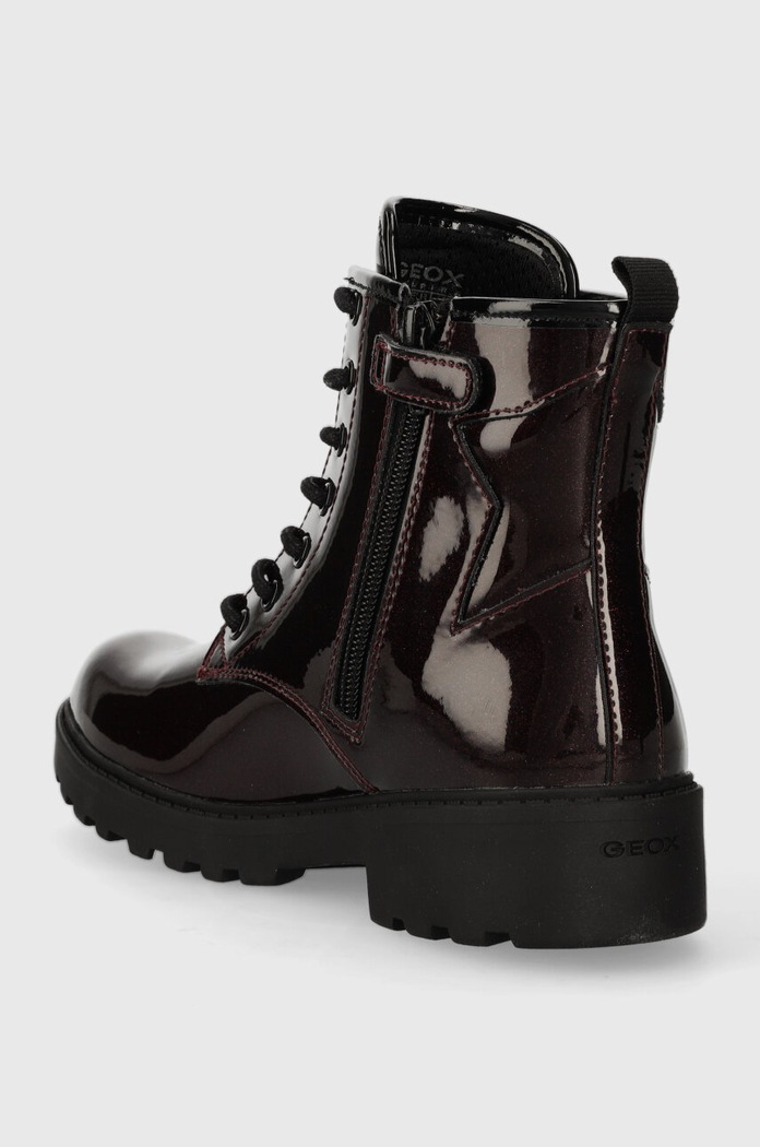 DÍVKA Dětské workery Geox J9420G.000KC.36.41 burgundské