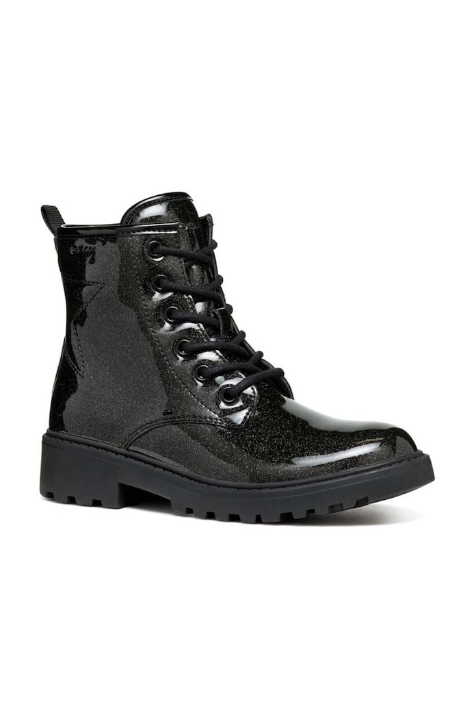 Geox bocanci copii cu snur negru J9420G.000KC.36.41