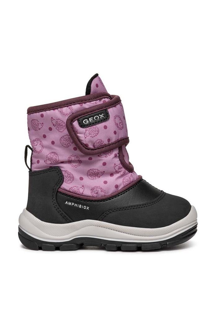 Geox Dětské zimní boty Geox B263WG 0BCMN B FLANFIL B ABX B263WG.0BCMN.20.23 růžová AW24