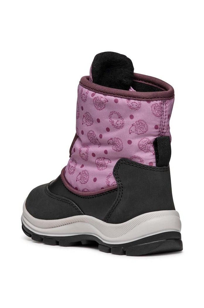 Dětské zimní boty Geox B263WG 0BCMN B FLANFIL B ABX Geox B263WG.0BCMN.20.23 růžová