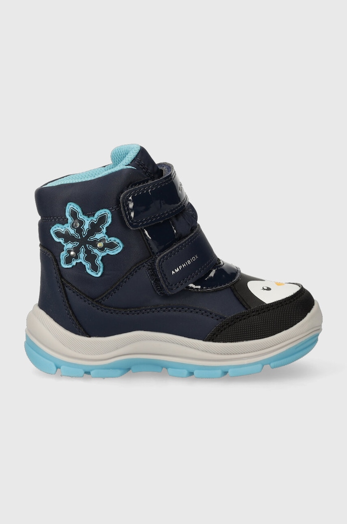 Dětské zimní boty Geox B363WA 054FU B FLANFIL B ABX B363WA.054FU.20.23 námořnická modř AW23