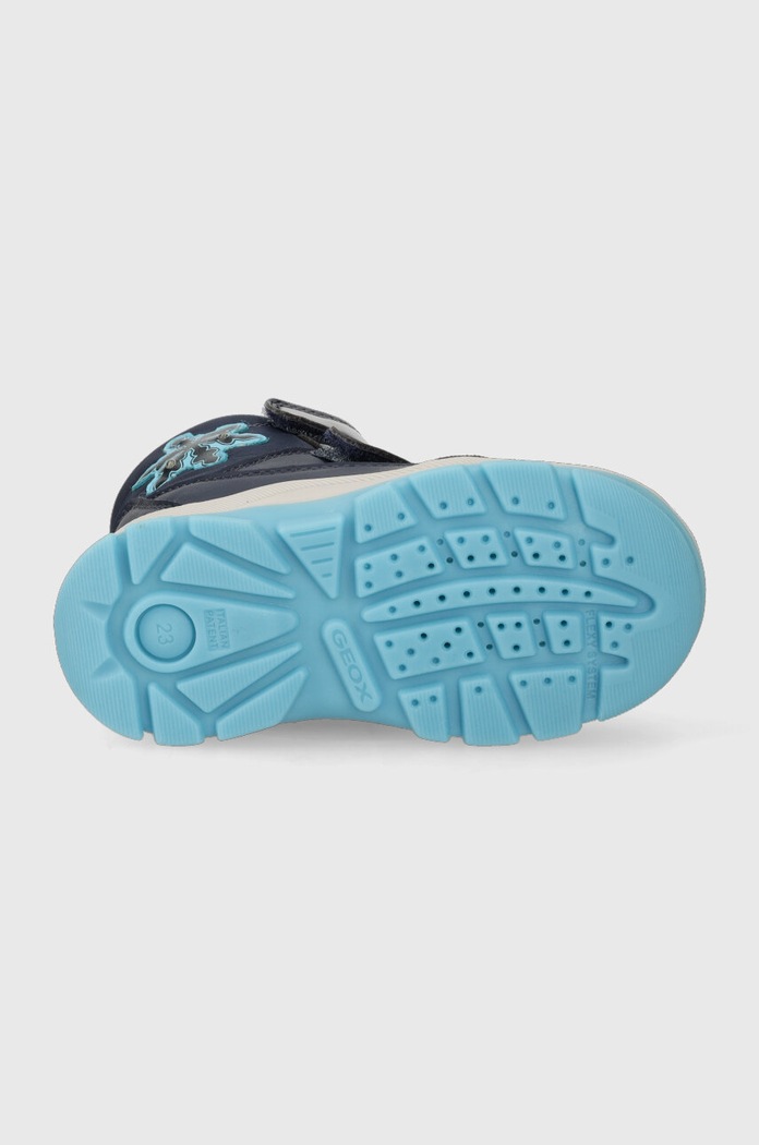 Dětské zimní boty Geox B363WA 054FU B FLANFIL B ABX B363WA.054FU.20.23 námořnická modř