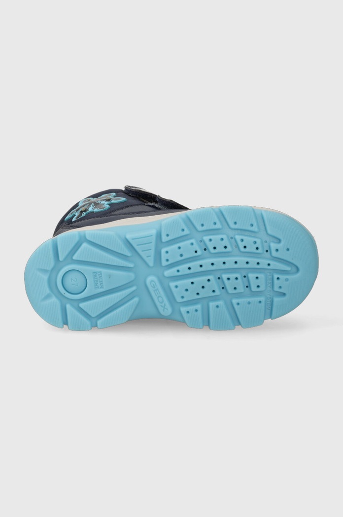 Dětské zimní boty Geox B363WA 054FU B FLANFIL B ABX B363WA.054FU.24.27 námořnická modř