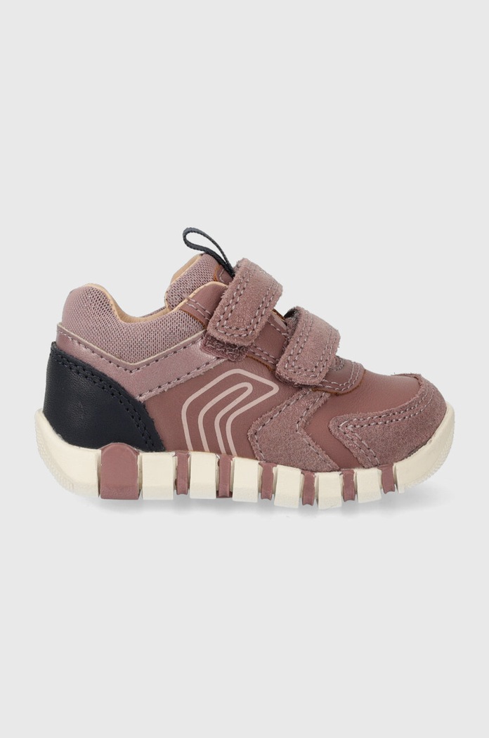 Geox gyerek sportcipő nappa bőr rózsaszín B3558C.077BC