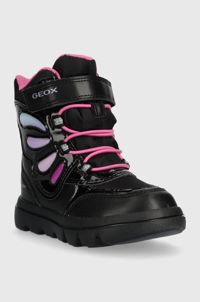 Geox gyerek cipő J36HWA 054FU J WILLABOOM J36HWA.054FU.24.27 fekete AW23