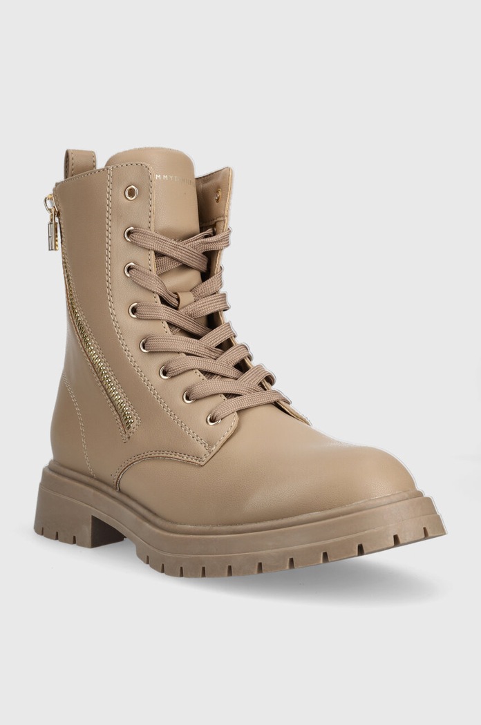 Dětské workery Tommy Hilfiger T3A5.33015.35.40 béžová AW23