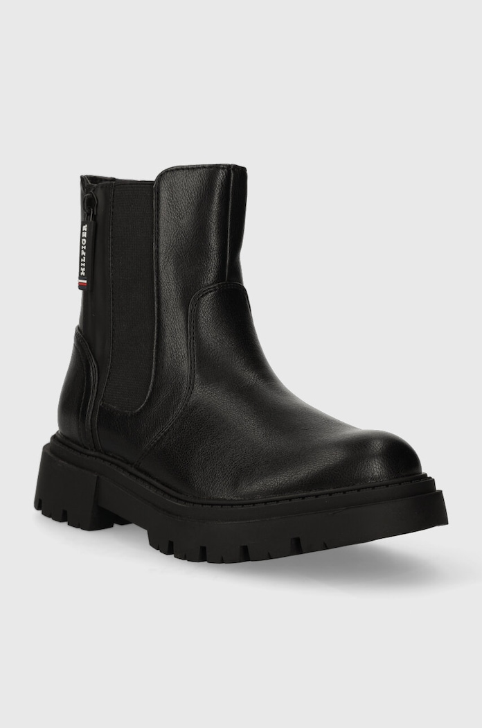 Tommy Hilfiger Botki dziecięce T3A5.33025.35.40 czarny AW23
