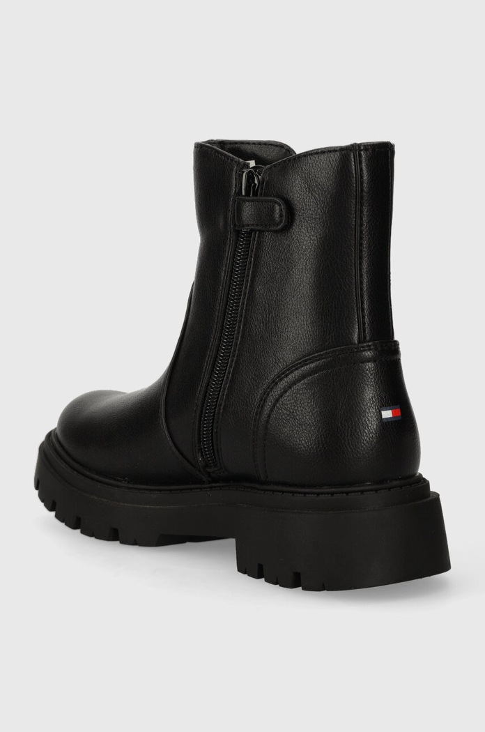 Dziewczynka Tommy Hilfiger Botki dziecięce T3A5.33025.35.40 czarny