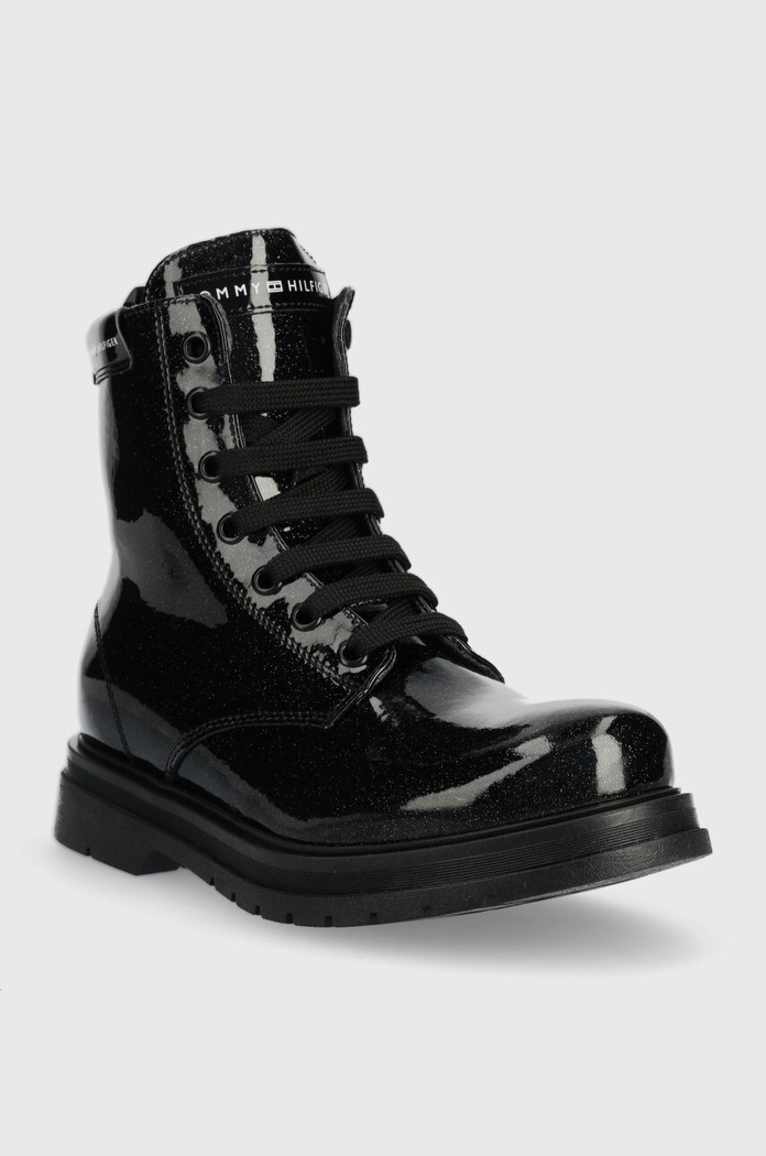 Tommy Hilfiger gyerek bakancs T4A5.33032.35.39 fekete AW23
