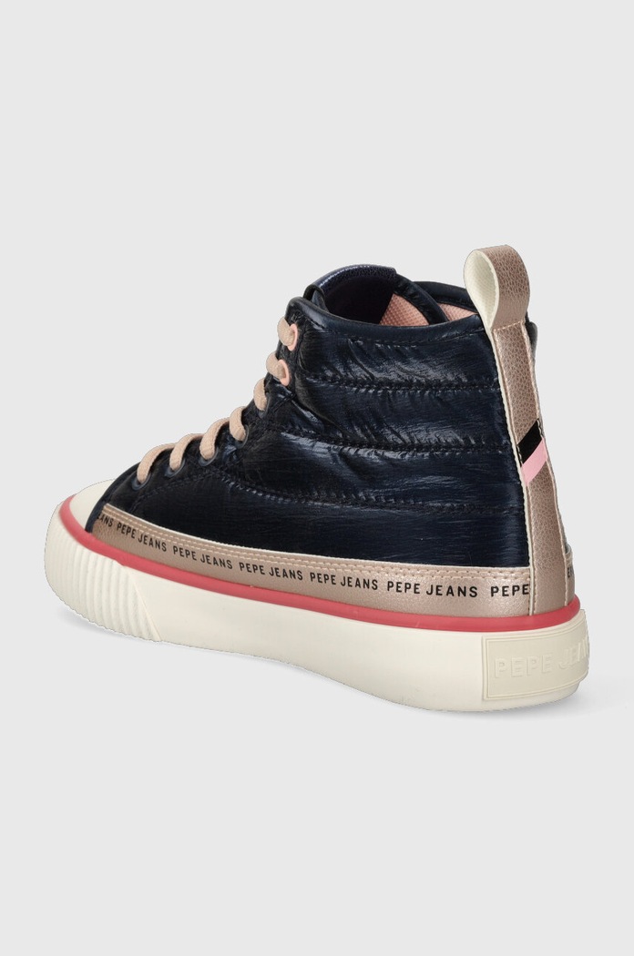 Dziewczynka Pepe Jeans trampki dziecięce PGS30596 granatowy