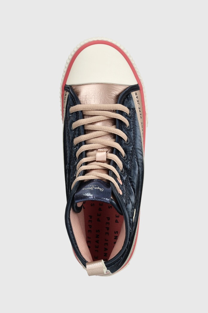 Pepe Jeans trampki dziecięce granatowy PGS30596