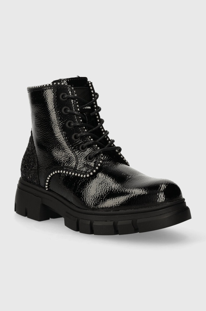 Pepe Jeans Bocanci copii PGS50195 negru AW23